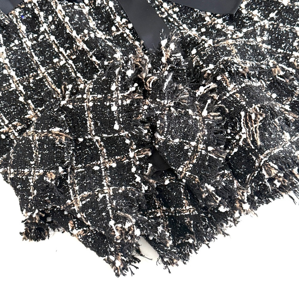 Chelsea Tweed Sequin Mini Skirt with Removable Ribbon Belt from Honey - Picture 7 of 12